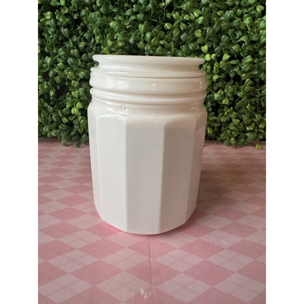 Milk Glass Jar